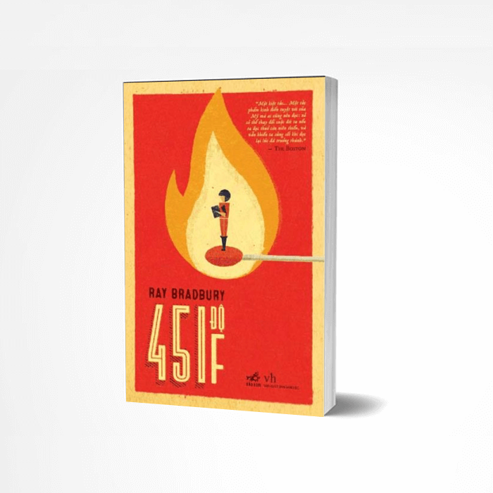 Review sách: 451 độ F – nhiệt độ giấy in sách bắt lửa và bốc cháy